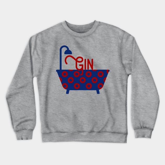 Bathtub Gin Crewneck Sweatshirt by zsonn